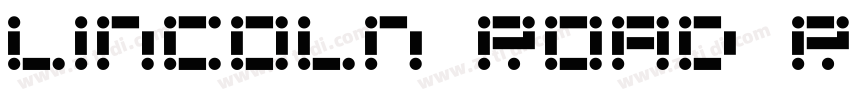 Lincoln Road Regular字体转换